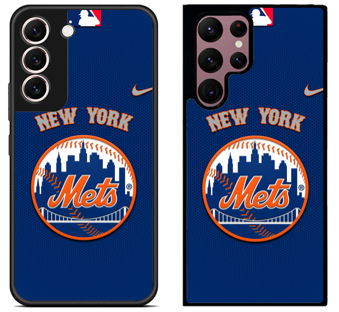 New York Mets Style Samsung Galaxy S22 | S22+ | S22 Ultra Case