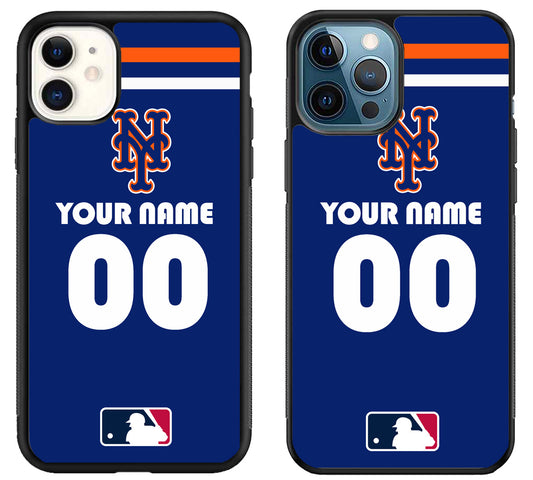 Custom Personalized New York Mets MLB iPhone 11 | 11 Pro | 11 Pro Max Case