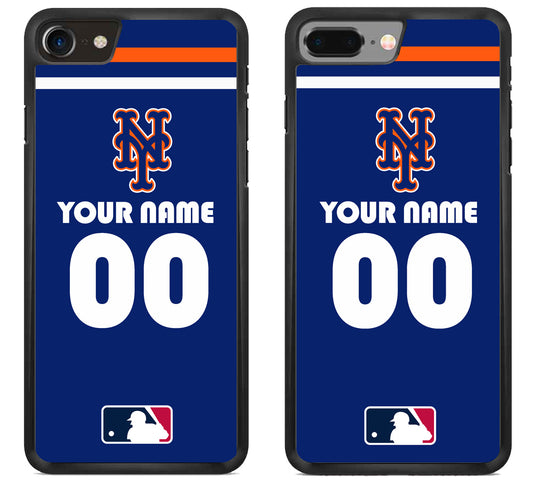 Custom Personalized New York Mets MLB iPhone 8 | 8 Plus Case