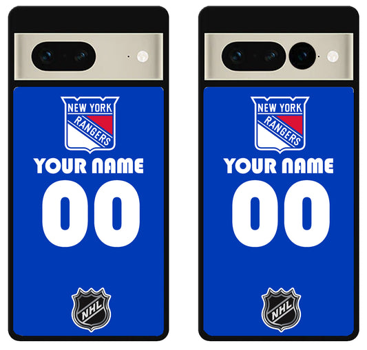 Custom Personalized New York Ranger NHL Google Pixel 7 | 7 Pro Case