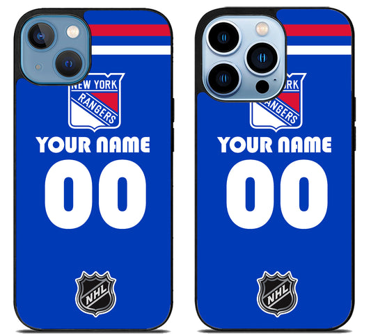 Custom Personalized New York Ranger NHL iPhone 13 | 13 Mini | 13 Pro | 13 Pro Max Case