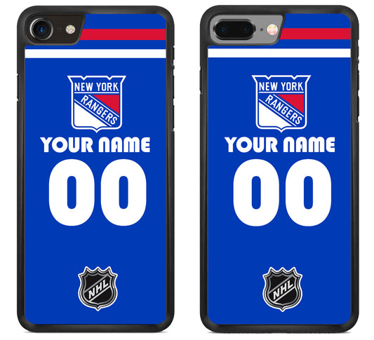 Custom Personalized New York Ranger NHL iPhone 8 | 8 Plus Case