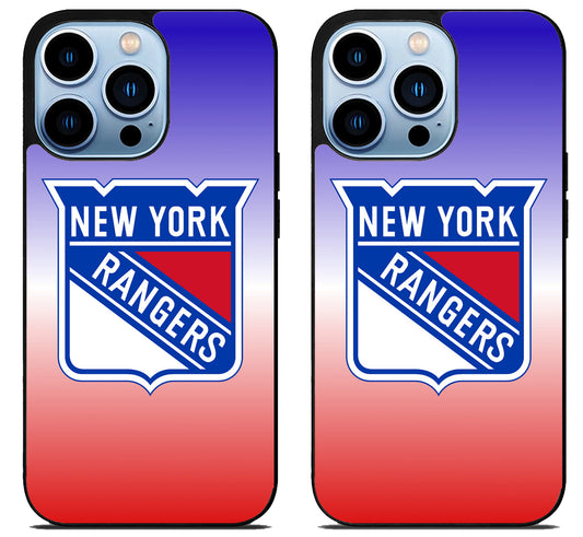 New York Rangers Color iPhone 15 Pro | iPhone 15 Pro Max Case