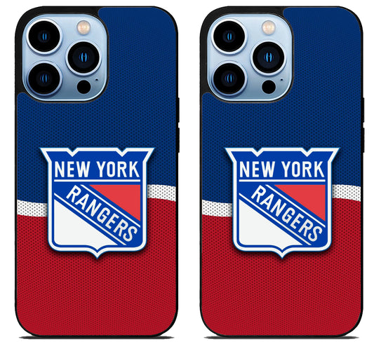 New York Rangers Logo iPhone 15 Pro | iPhone 15 Pro Max Case