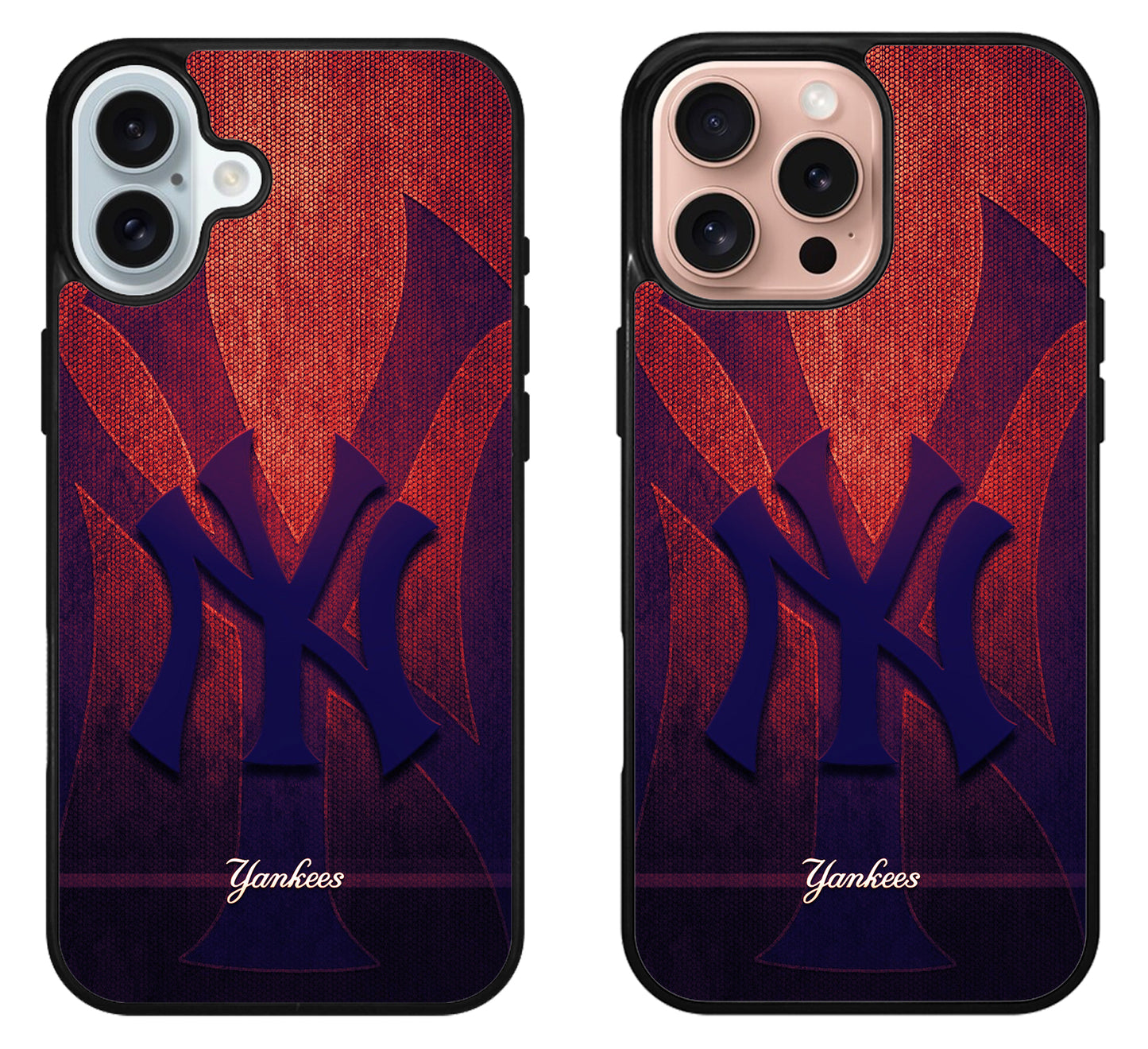 New York Yankees Logo Background iPhone 16 | 16 Plus | 16 Pro | 16 Pro Max Case