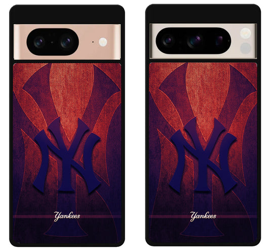 New York Yankees Logo Background Google Pixel 8 | 8 Pro Case