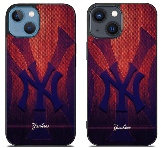 New York Yankees Logo Background iPhone 15 | iPhone 15 Plus Case