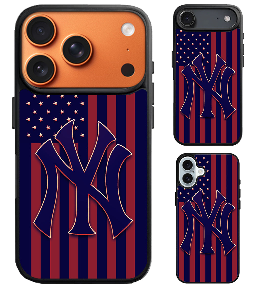 New York Yankees Logo Flag iPhone Air | iPhone 17 | 17 Pro | 17 Pro Max Case