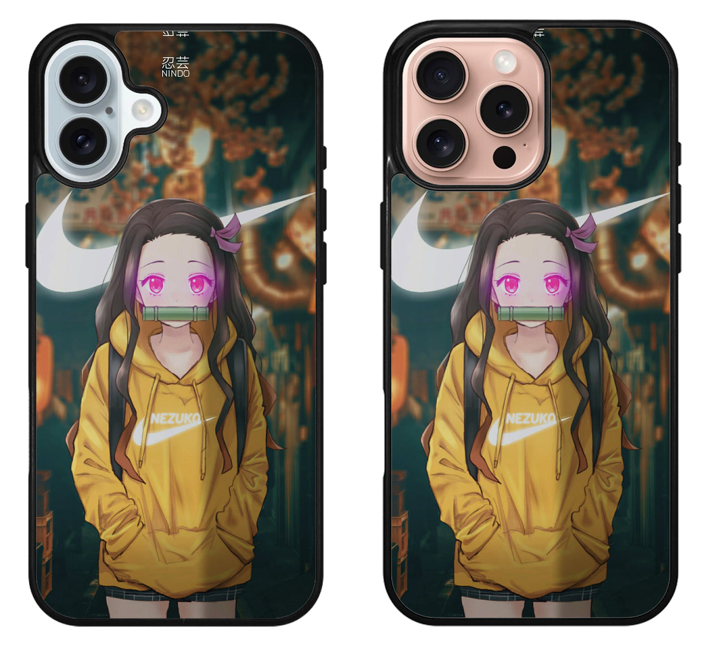 Nezuko Kamado Demon Slayer Cover iPhone 16 | 16 Plus | 16 Pro | 16 Pro Max Case