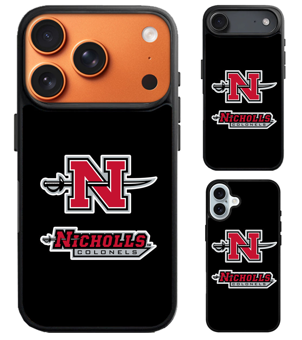 Nicholls Colonels Black iPhone Air | iPhone 17 | 17 Pro | 17 Pro Max Case
