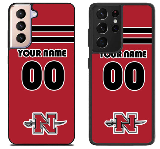 Custom Personalized Nicholls State Samsung Galaxy S21 | S21 FE | S21+ | S21 Ultra Case