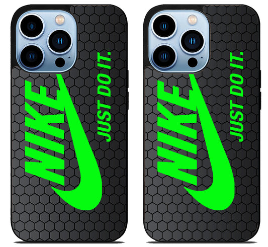 Nike Green Hexagon iPhone 15 Pro | iPhone 15 Pro Max Case