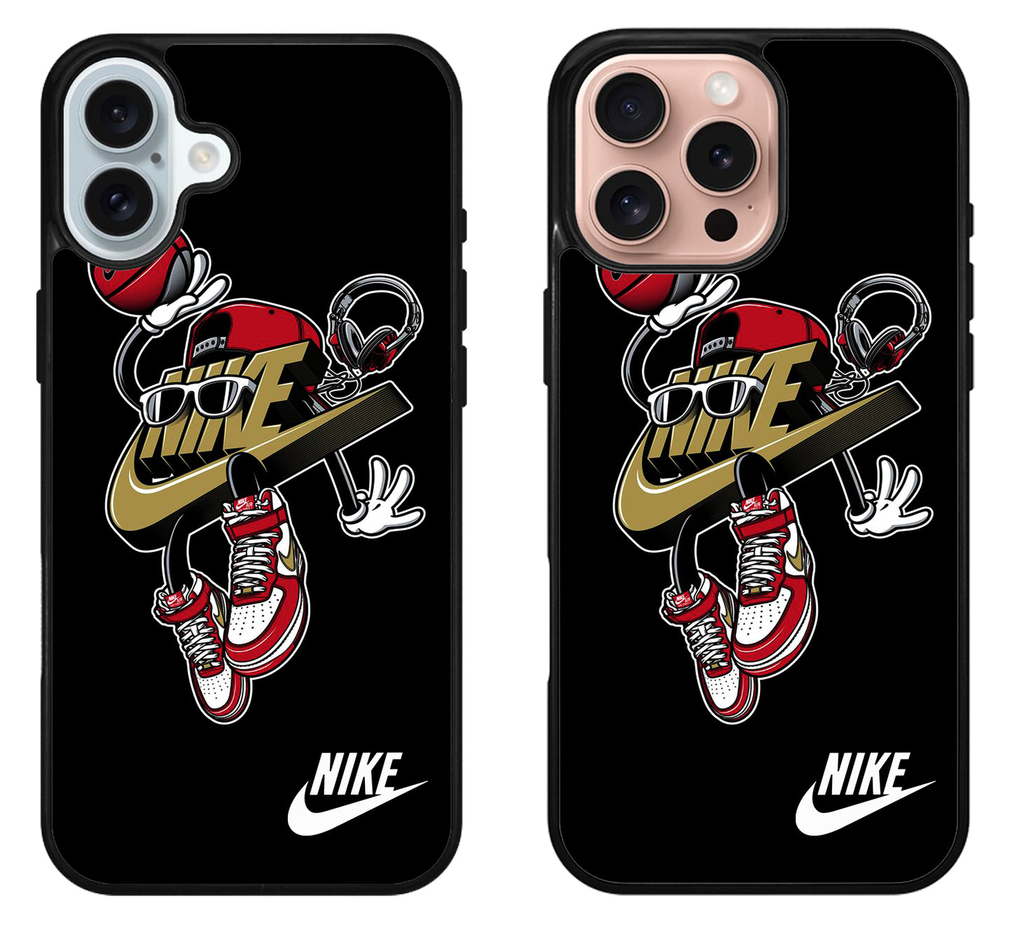 Nike Jump Black iPhone 16 | 16 Plus | 16 Pro | 16 Pro Max Case