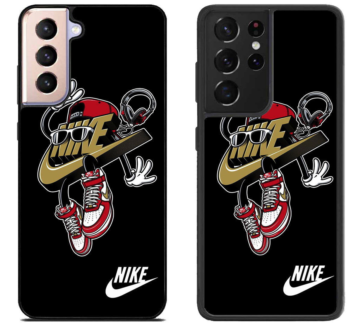Nike Jump Black Samsung Galaxy S21 | S21 FE | S21+ | S21 Ultra Case