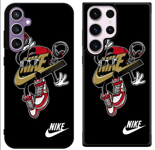 Nike Jump Black Samsung Galaxy S24 | S24+ | S24 Ultra Case