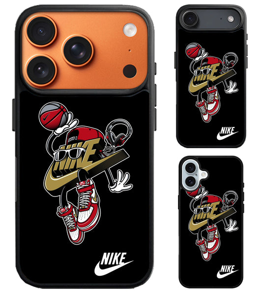 Nike Jump Black iPhone Air | iPhone 17 | 17 Pro | 17 Pro Max Case