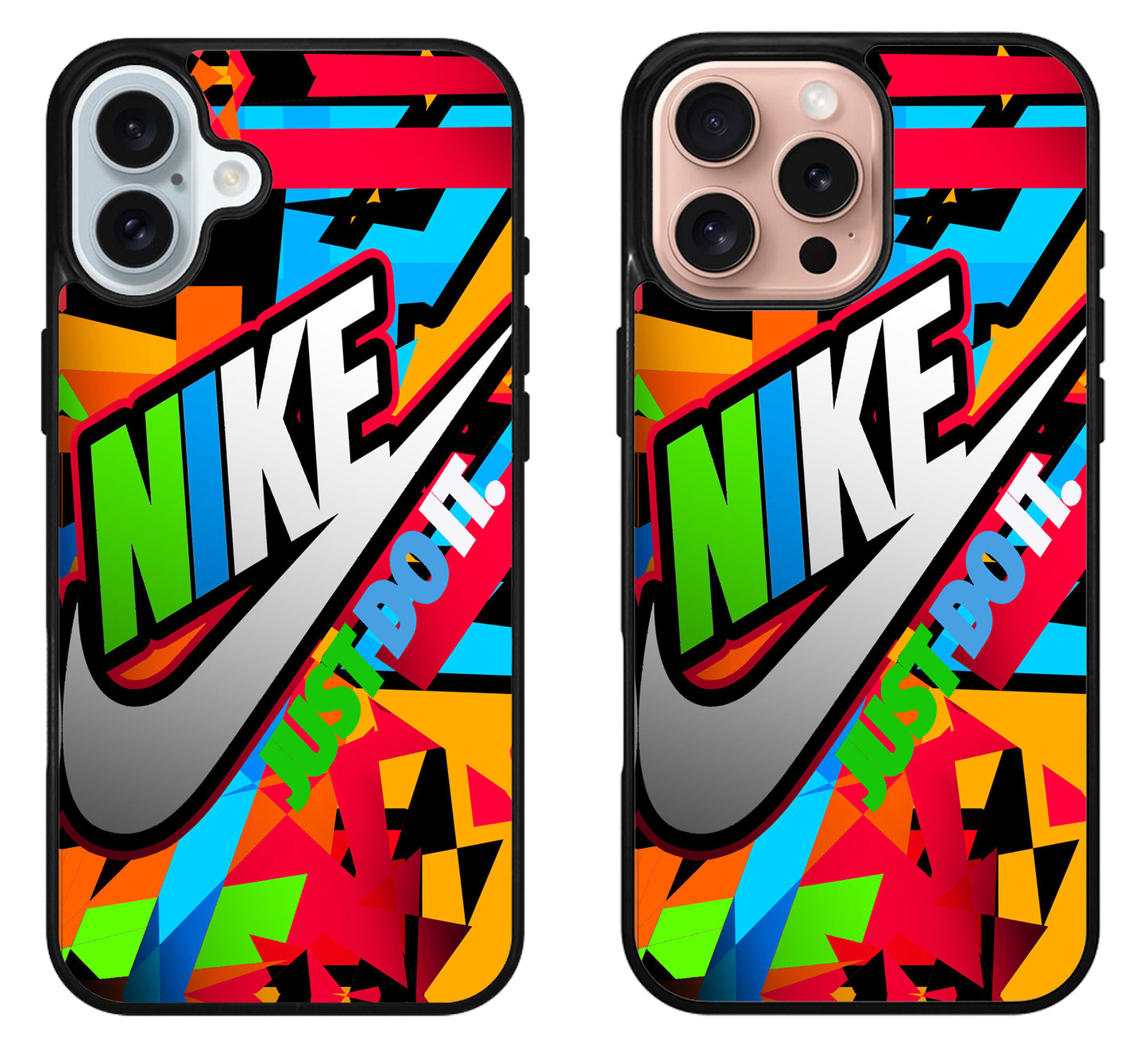 Nike Just Do it Colorfull iPhone 16 | 16 Plus | 16 Pro | 16 Pro Max Case