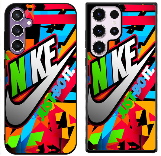 Nike Just Do it Colorfull Samsung Galaxy S24 | S24+ | S24 Ultra Case