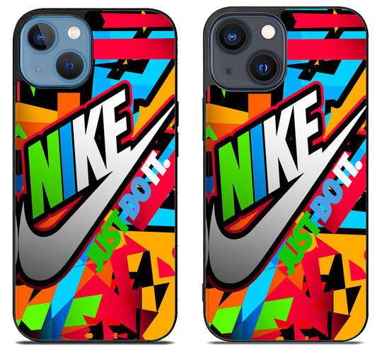 Nike Just Do it Colorfull iPhone 15 | iPhone 15 Plus Case