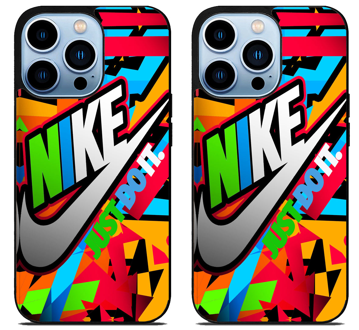 Nike Just Do it Colorfull iPhone 15 Pro | iPhone 15 Pro Max Case