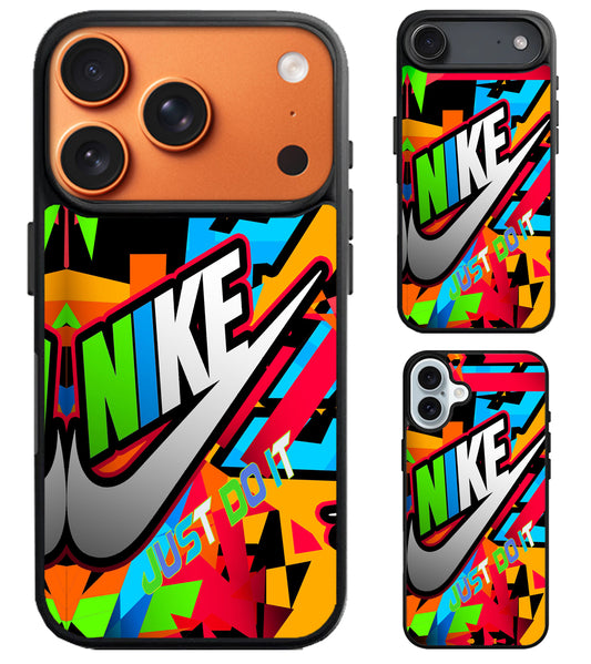 Nike Just Do it Full Color iPhone Air | iPhone 17 | 17 Pro | 17 Pro Max Case