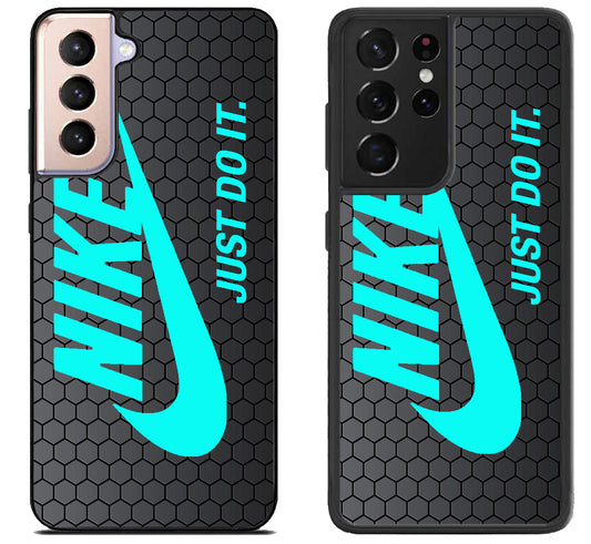 Nike Mint Hexagon Samsung Galaxy S21 | S21 FE | S21+ | S21 Ultra Case