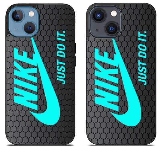 Nike Mint Hexagon iPhone 15 | iPhone 15 Plus Case