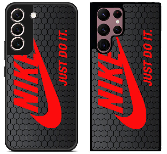 Nike Red Hexagon Samsung Galaxy S22 | S22+ | S22 Ultra Case