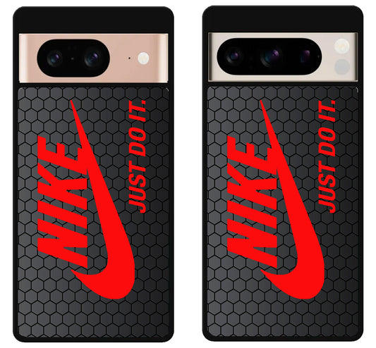 Nike Red Hexagon Google Pixel 8 | 8 Pro Case