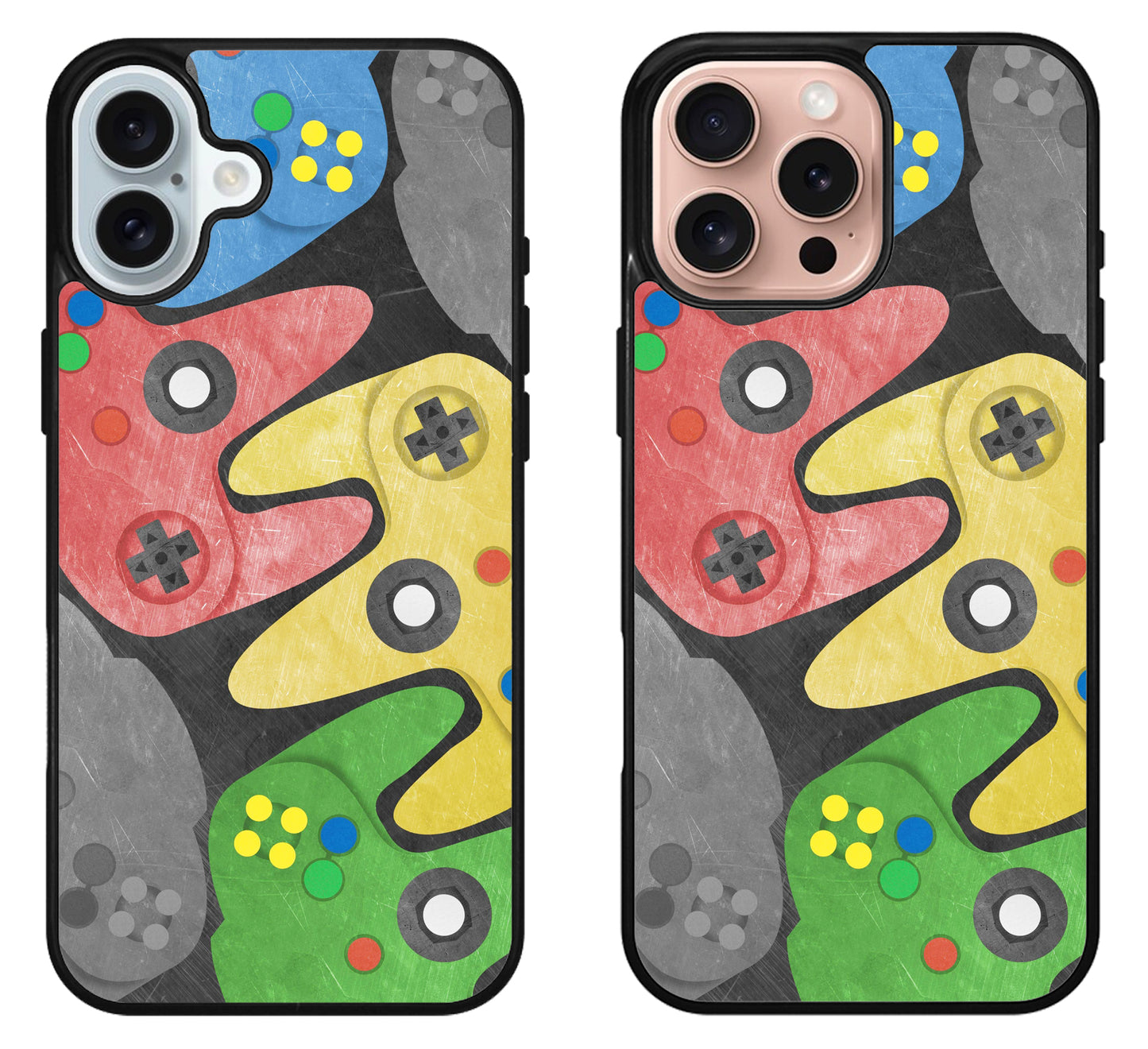 Nintendo Controller Colorfull iPhone 16 | 16 Plus | 16 Pro | 16 Pro Max Case