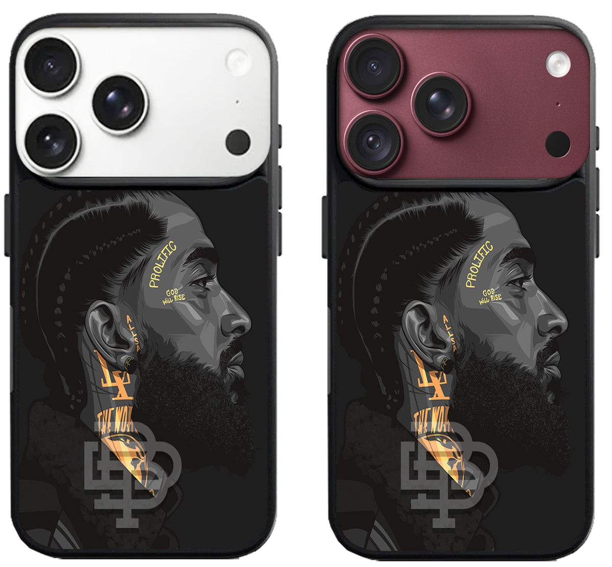 Nipsey hussle Face Art iPhone 18 Pro | 18 Pro Max Case