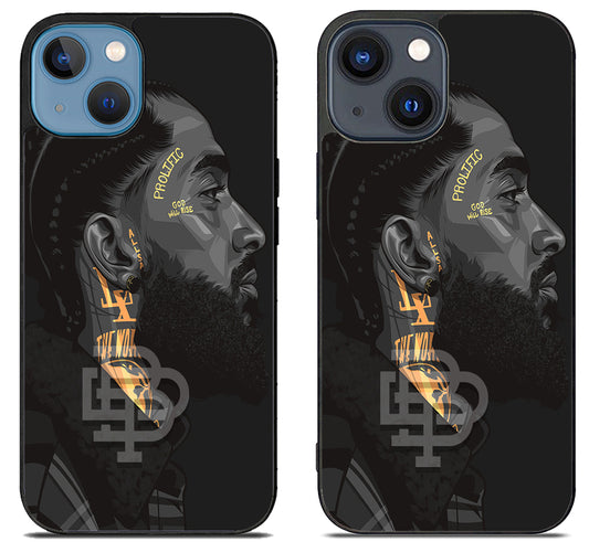 Nipsey hussle Face Art iPhone 15 | iPhone 15 Plus Case