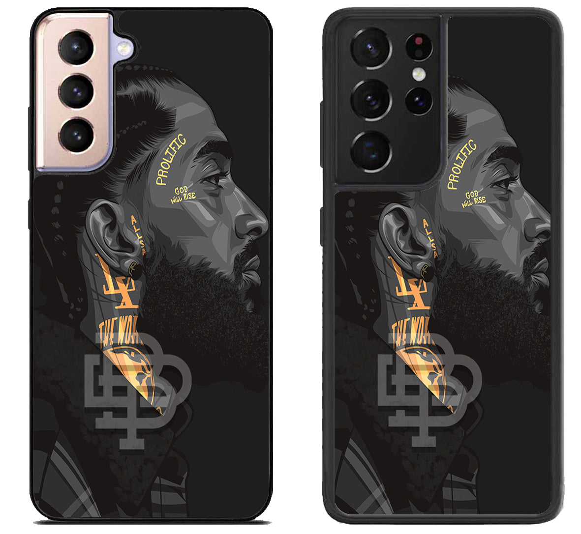 Nipsey hussle Face Art Samsung Galaxy S21 | S21 FE | S21+ | S21 Ultra Case
