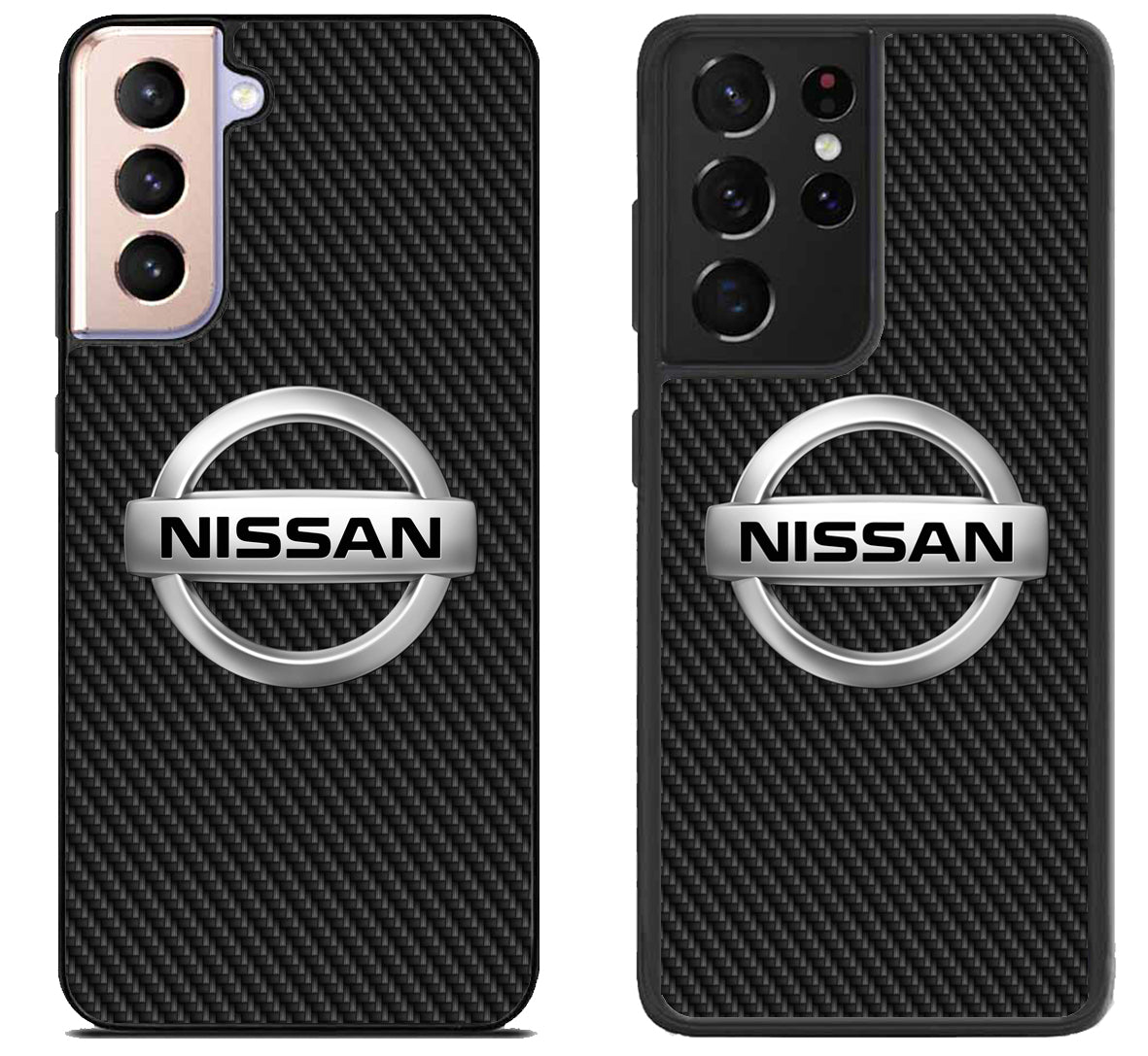 Nissan Logo Carbon Samsung Galaxy S21 | S21 FE | S21+ | S21 Ultra Case