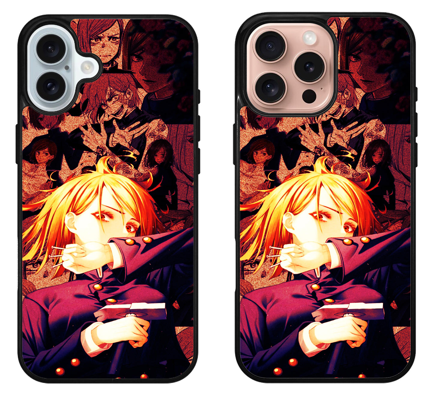 Nobara Kugisaki Jujutsu Kaisen Collage iPhone 16 | 16 Plus | 16 Pro | 16 Pro Max Case