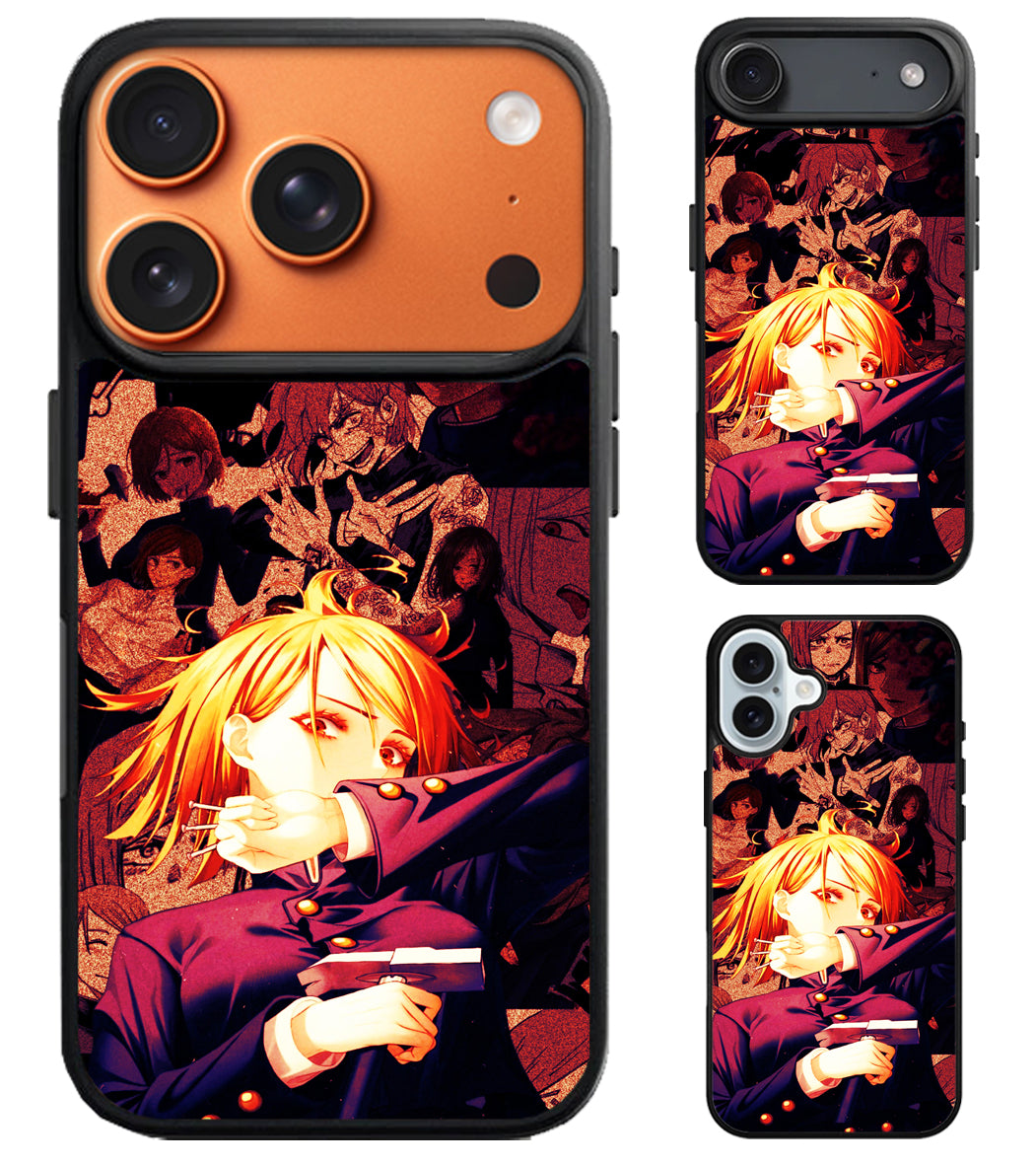 Nobara Kugisaki Jujutsu Kaisen Collage iPhone Air | iPhone 17 | 17 Pro | 17 Pro Max Case