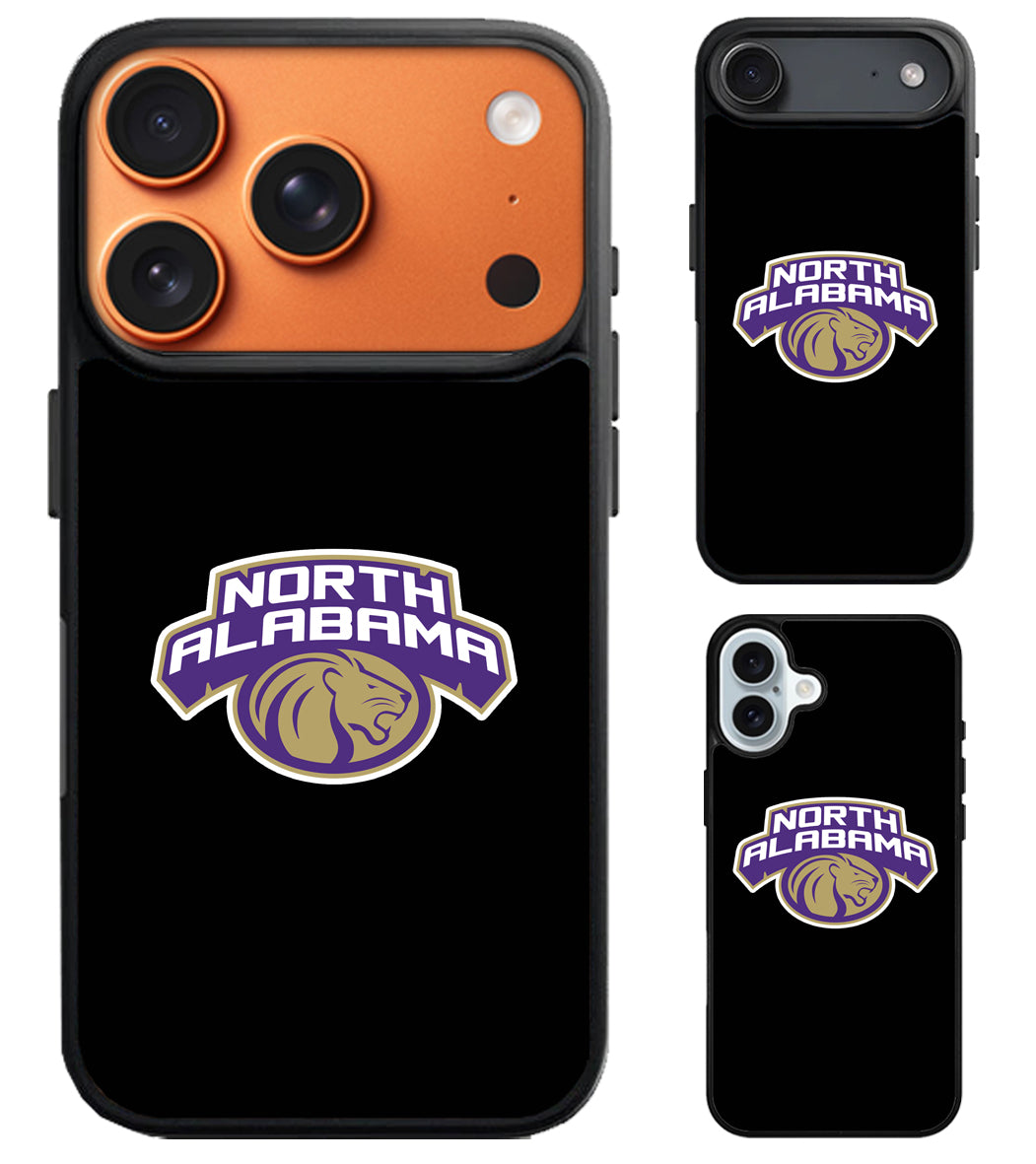 North Alabama Lions Black iPhone Air | iPhone 17 | 17 Pro | 17 Pro Max Case