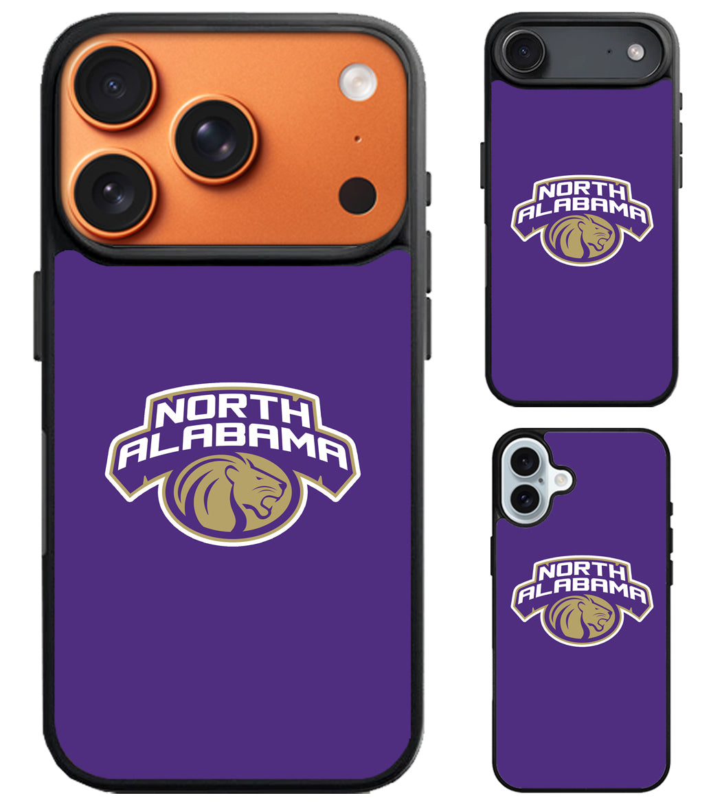 North Alabama Lions Logo iPhone Air | iPhone 17 | 17 Pro | 17 Pro Max Case