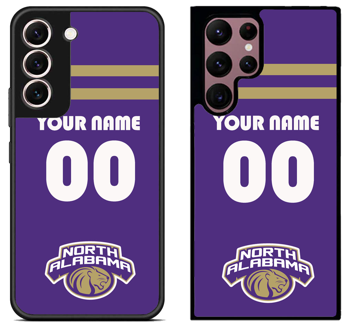 Custom Personalized North Alabama Lions Samsung Galaxy S22 | S22+ | S22 Ultra Case