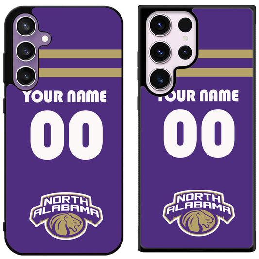 Custom Personalized North Alabama Lions Samsung Galaxy S24 | S24+ | S24 Ultra Case