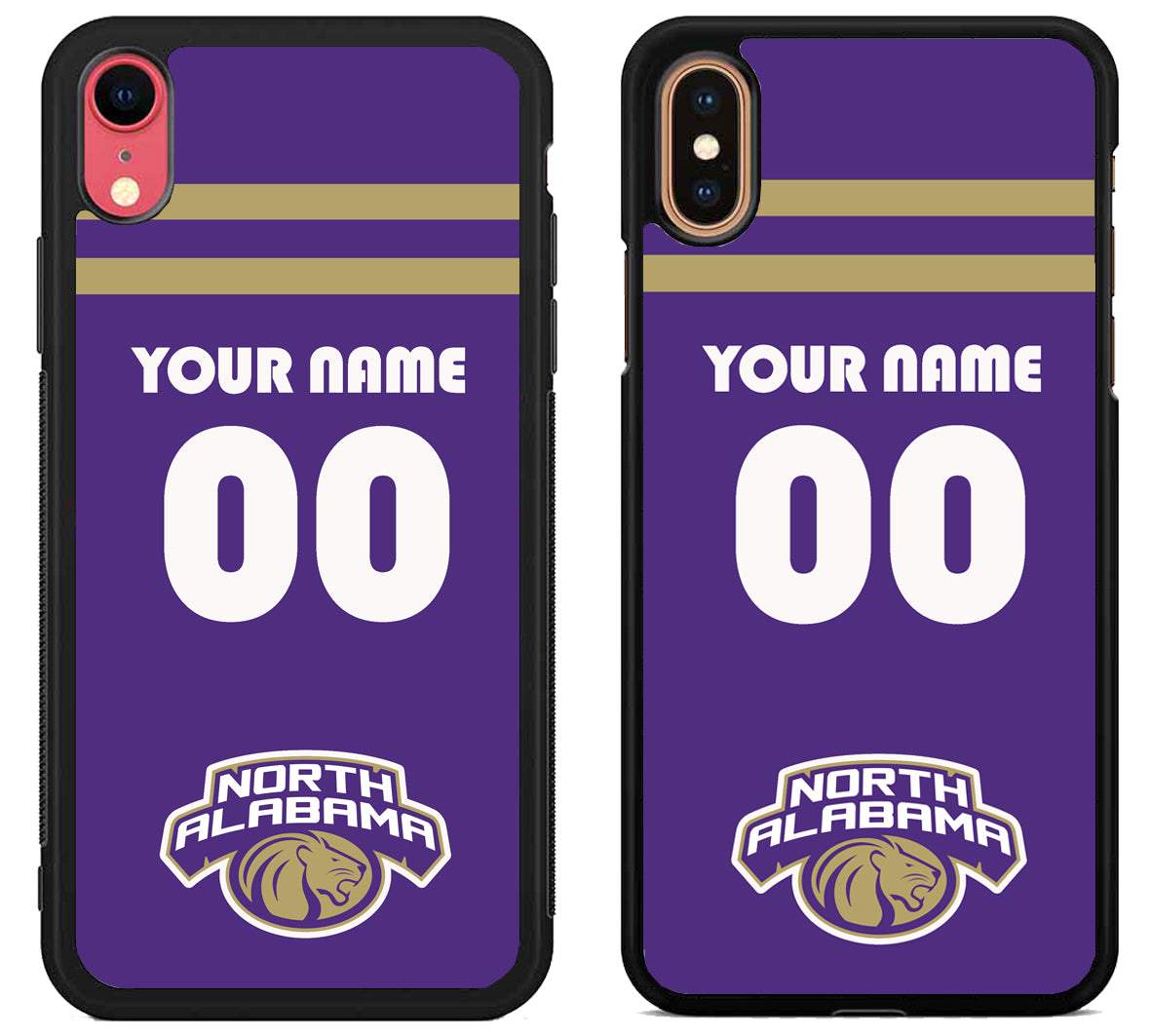 Custom Personalized North Alabama Lions iPhone X | Xs | Xr | Xs Max Case