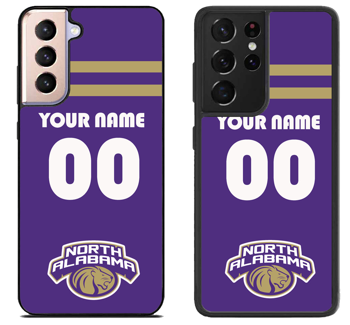 Custom Personalized North Alabama Lions Samsung Galaxy S21 | S21 FE | S21+ | S21 Ultra Case