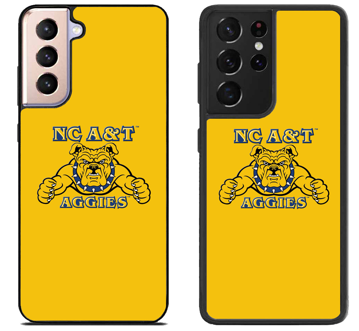 North Carolina A&T Aggies Logo Samsung Galaxy S21 | S21 FE | S21+ | S21 Ultra Case