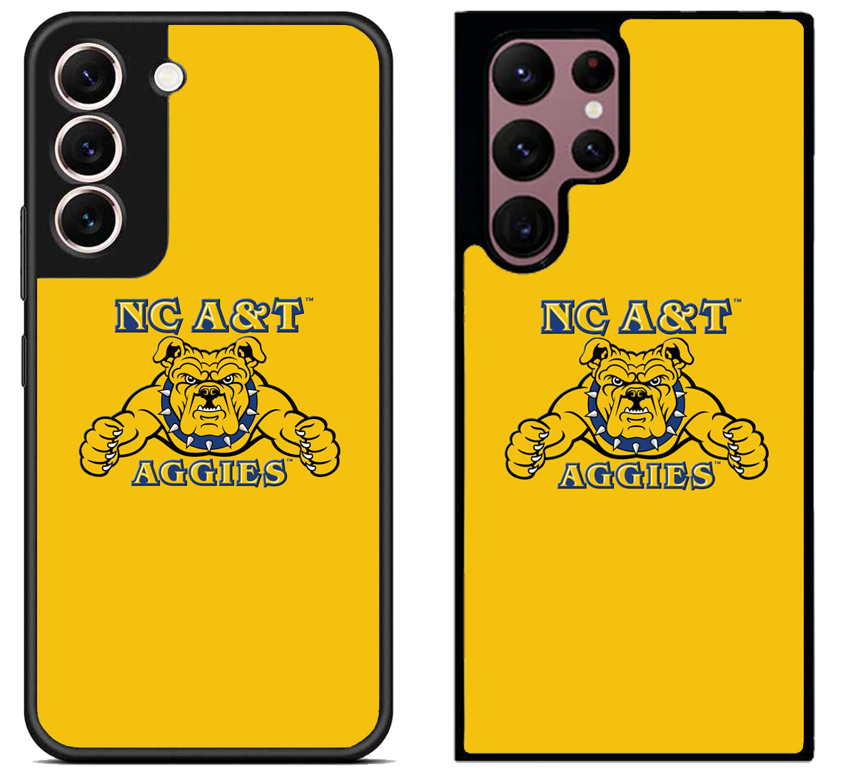 North Carolina A&T Aggies Logo Samsung Galaxy S22 | S22+ | S22 Ultra Case