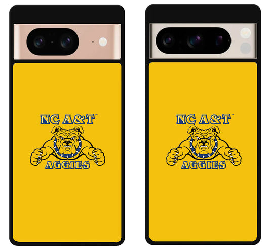 North Carolina A&T Aggies Logo Google Pixel 8 | 8 Pro Case