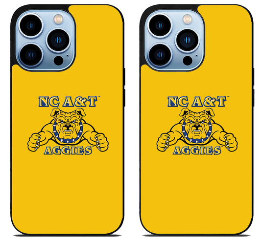 North Carolina A&T Aggies Logo iPhone 15 Pro | iPhone 15 Pro Max Case