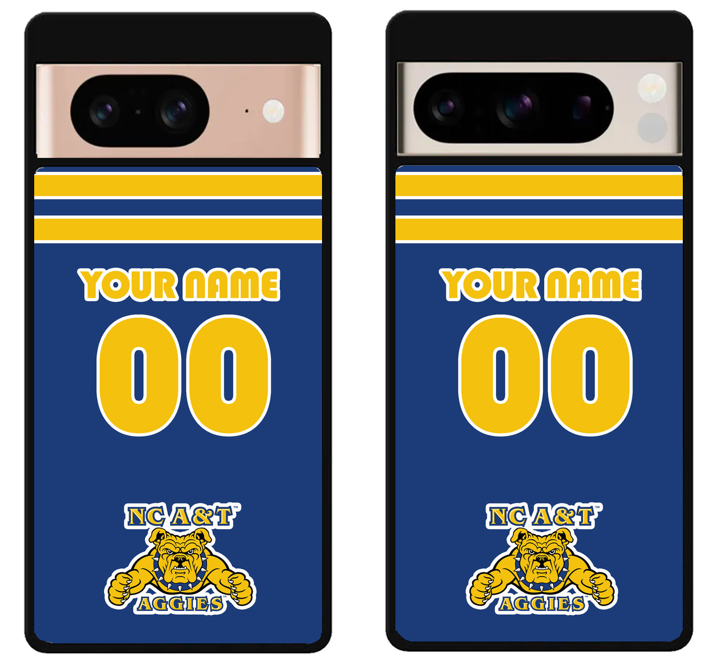 Custom Personalized North Carolina A&T Aggies Google Pixel 8 | 8 Pro Case