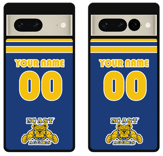Custom Personalized North Carolina A&T Aggies Google Pixel 7 | 7 Pro Case