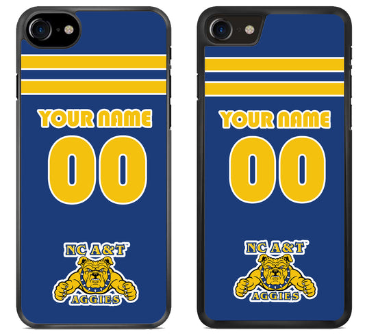 Custom Personalized North Carolina A&T Aggies iPhone SE 2020 | iPhone SE 2022 Case