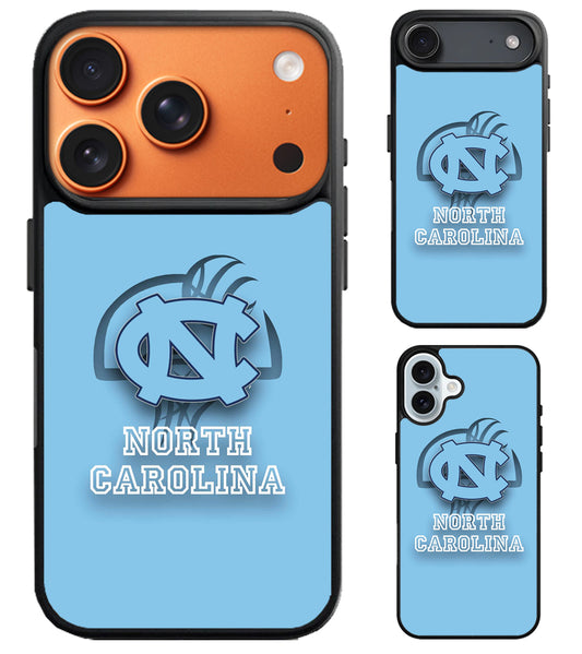 North Carolina Tar Heels Background iPhone Air | iPhone 17 | 17 Pro | 17 Pro Max Case